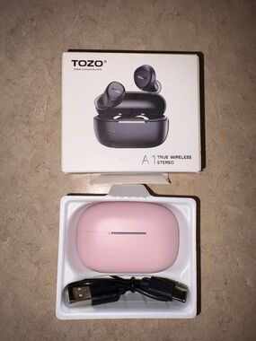 TOZO A1 True Wireless Earbuds - Rose Gold